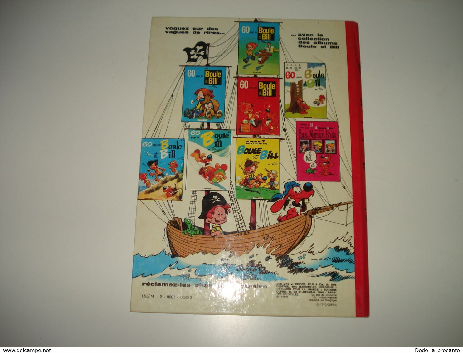 C24 / Boule Et Bill N° 1 " 60 Gags De Boule Et Bill " Réédition De 1973 - Boule Et Bill