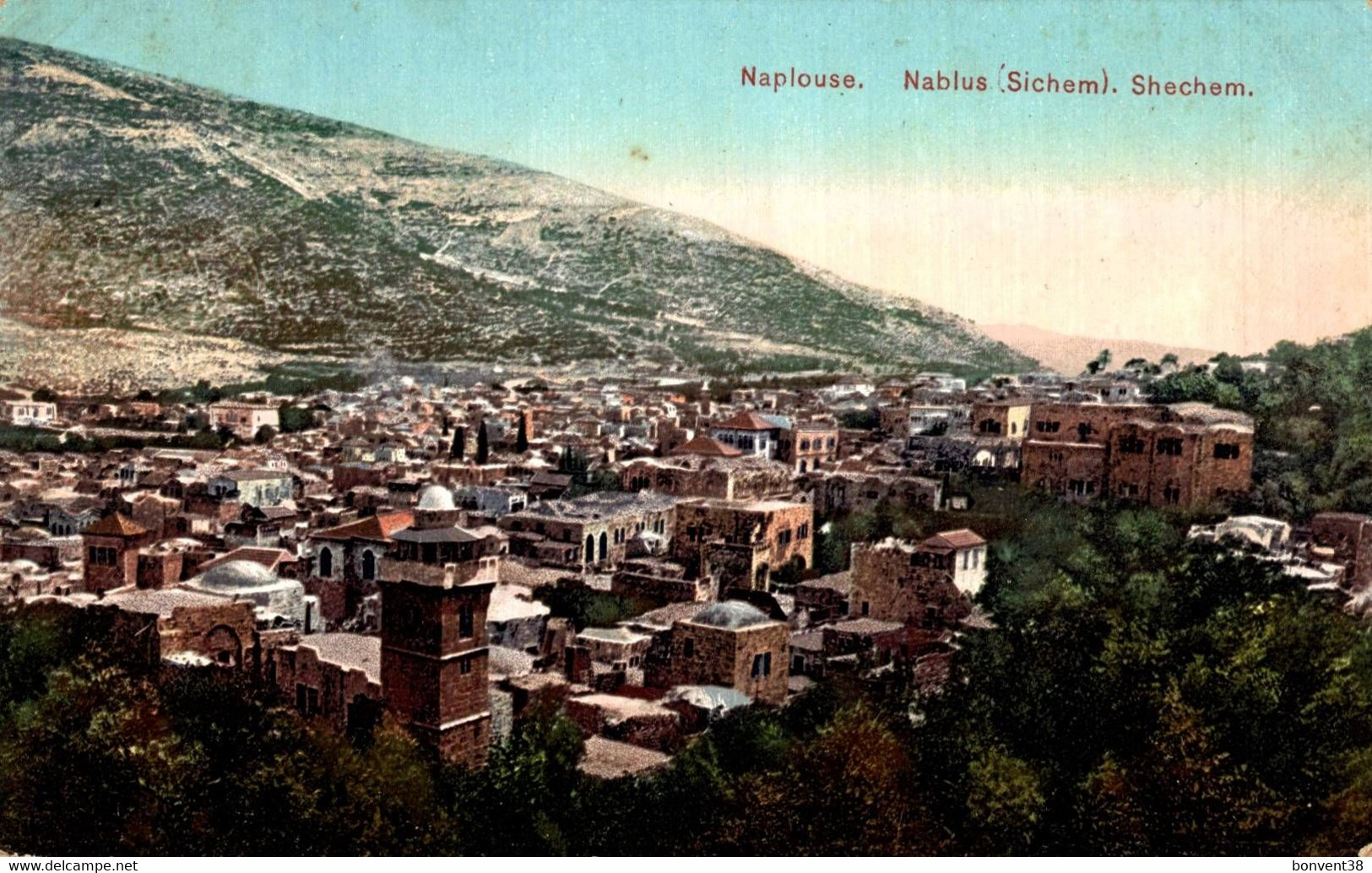 I1910 - TURQUIE - NABLUS (SICHEM) - SHECHEM - Turkménistan