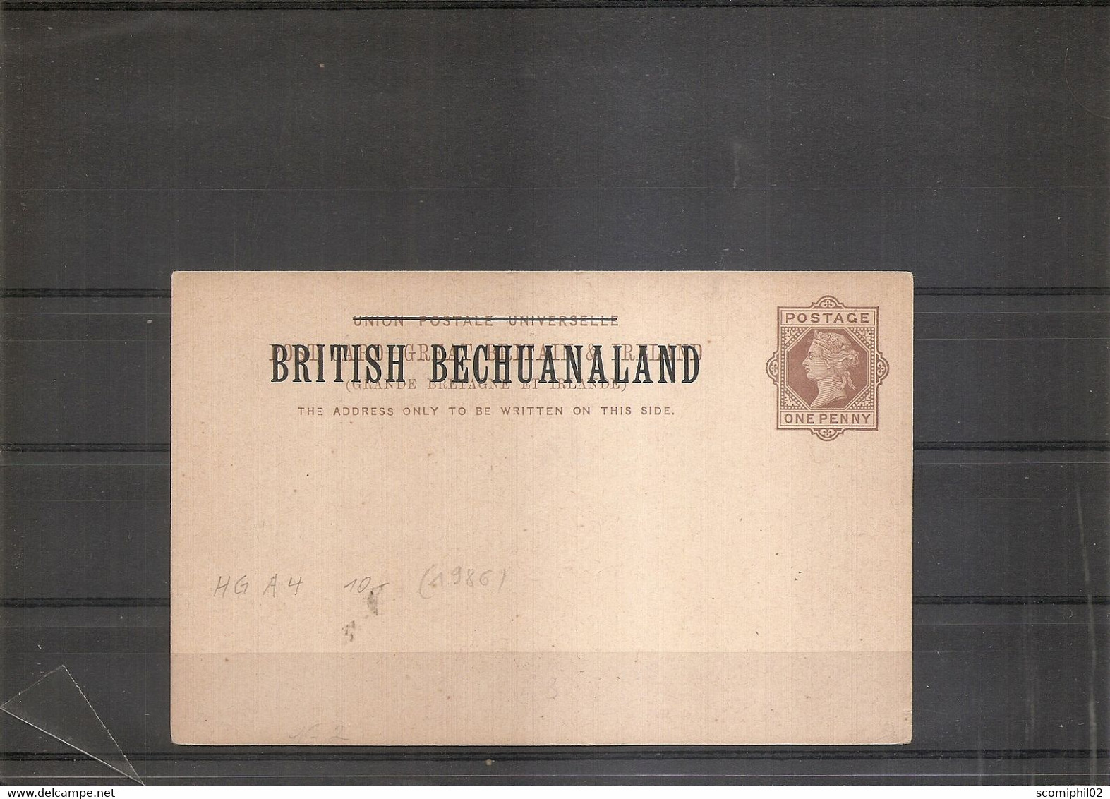 Bechuanaland ( EP Neuf à Voir) - 1885-1895 Colonie Britannique