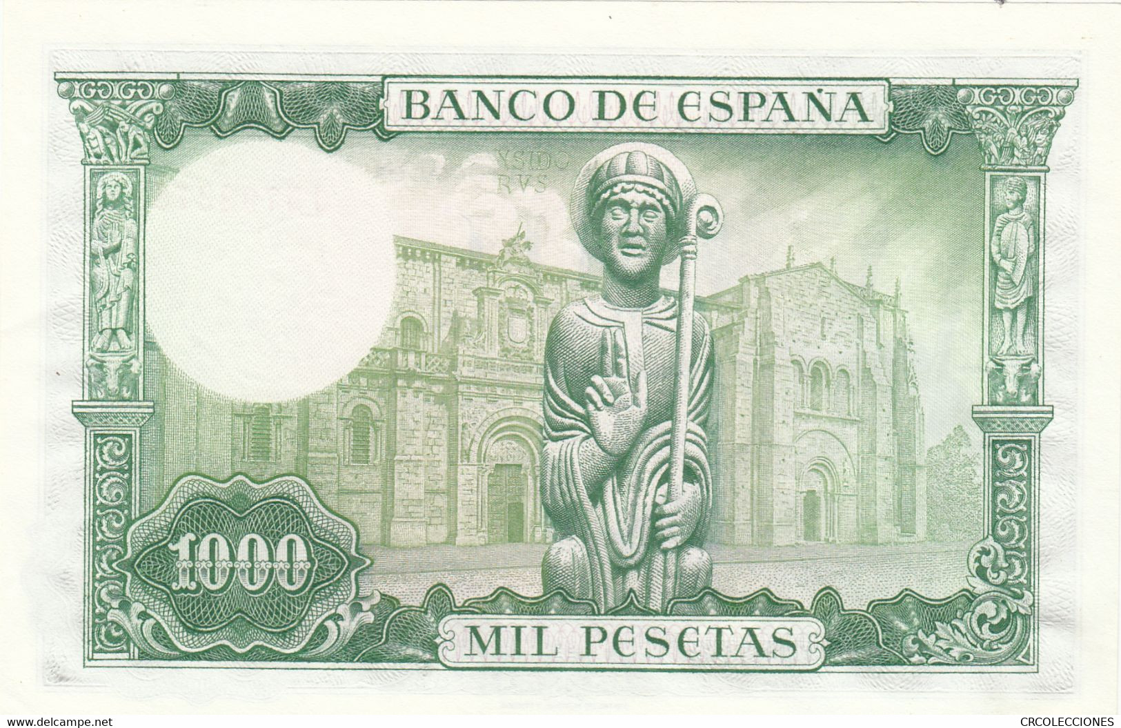 CRBS0514 BILLETE ESPAÑA 1000 PESETAS 1965 PICO DOBLADO SC- - 1000 Peseten