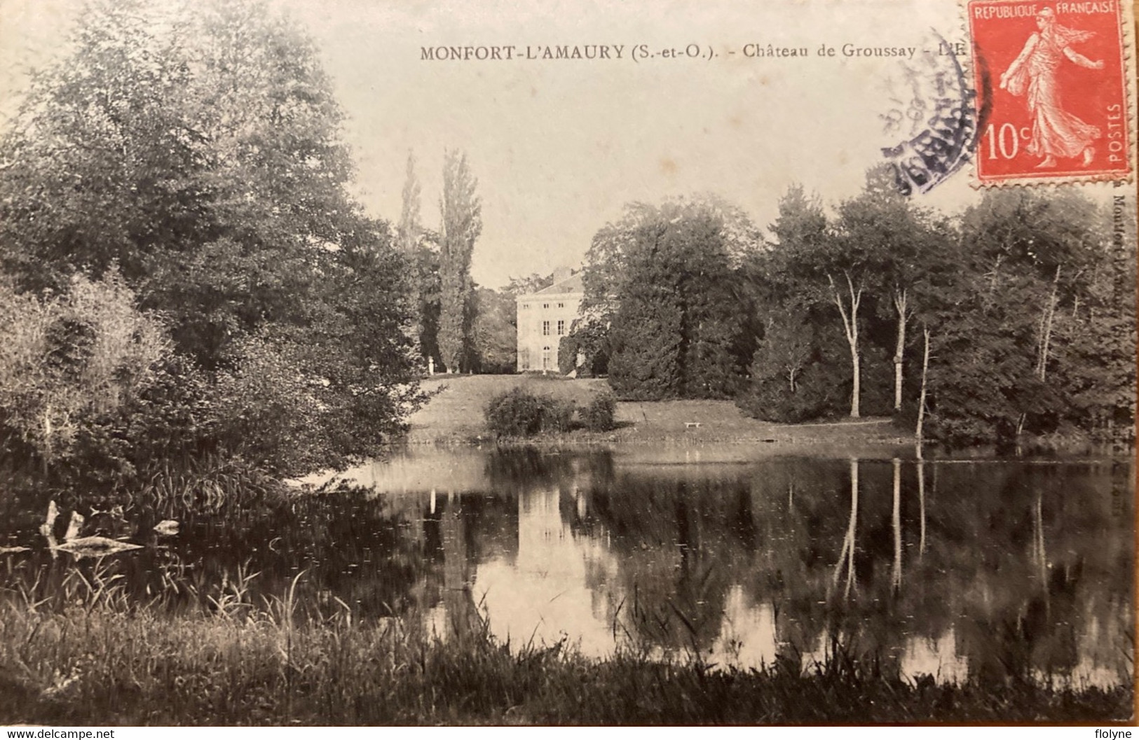 Montfort L’Amaury - Le Château De Groussay - L’étang - Montfort L'Amaury