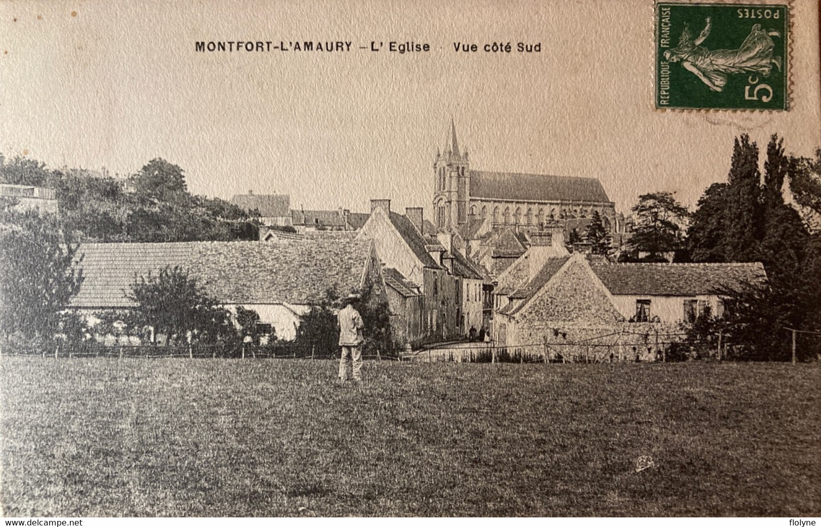 Montfort L’Amaury - L’église , Vue Côté Sud - Montfort L'Amaury