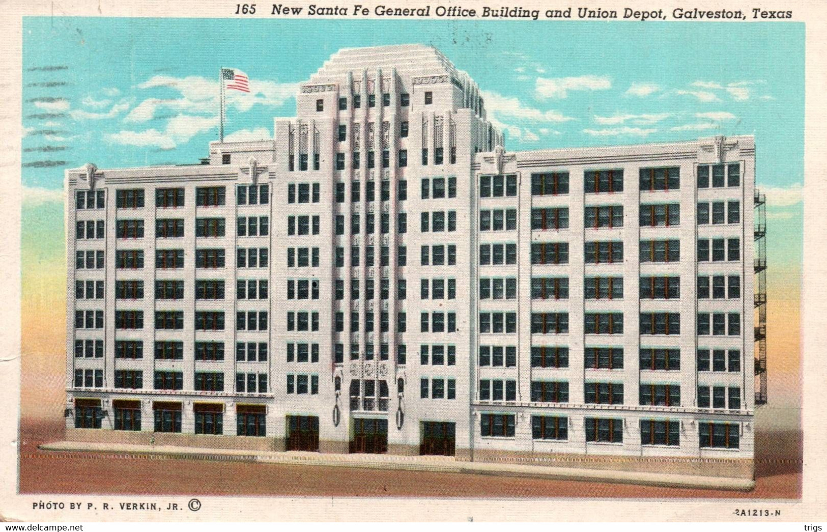 Galveston - New Santa Fe General Office Building And Union Depot - Galveston