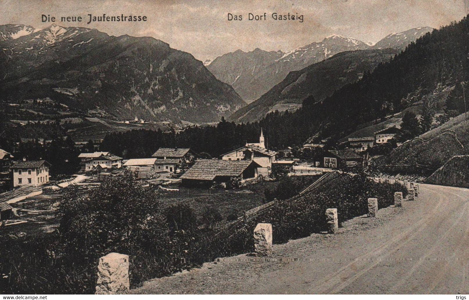 Gasteig - Das Dorf, Die Neue Jaufenstraße - Kuchl