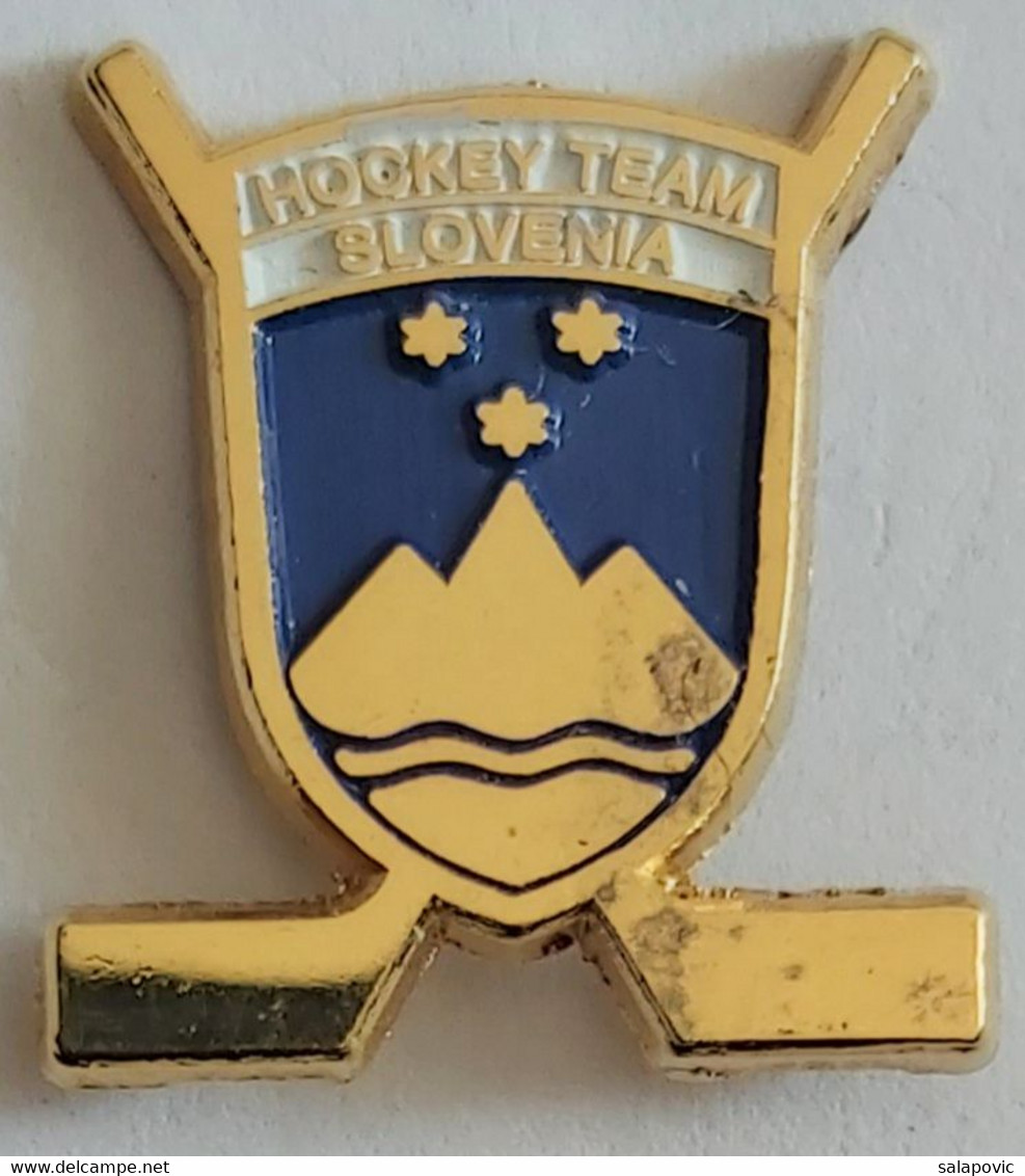 Hockey Team Slovenia Ice Hockey Association PINS A10/6 - Sports D'hiver