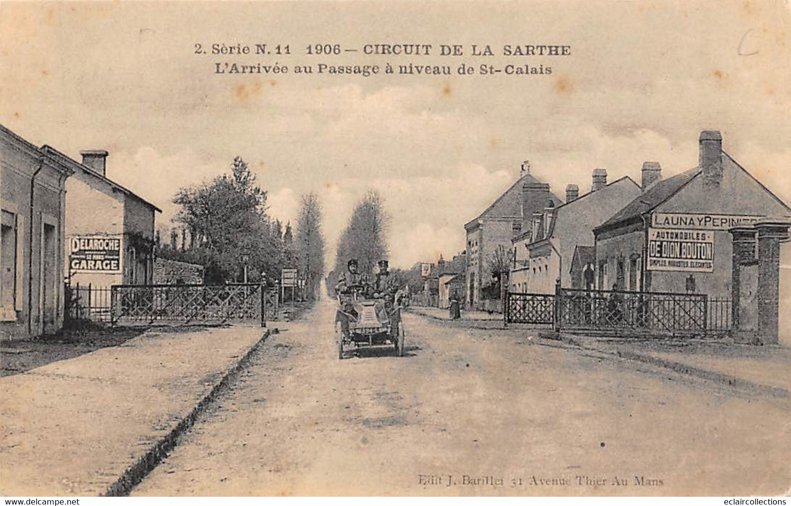 Thème Sport Automobile. Circuit de la Sarthe Le Mans  De la Série n° 2  soit 24 cartes         (voir scan)