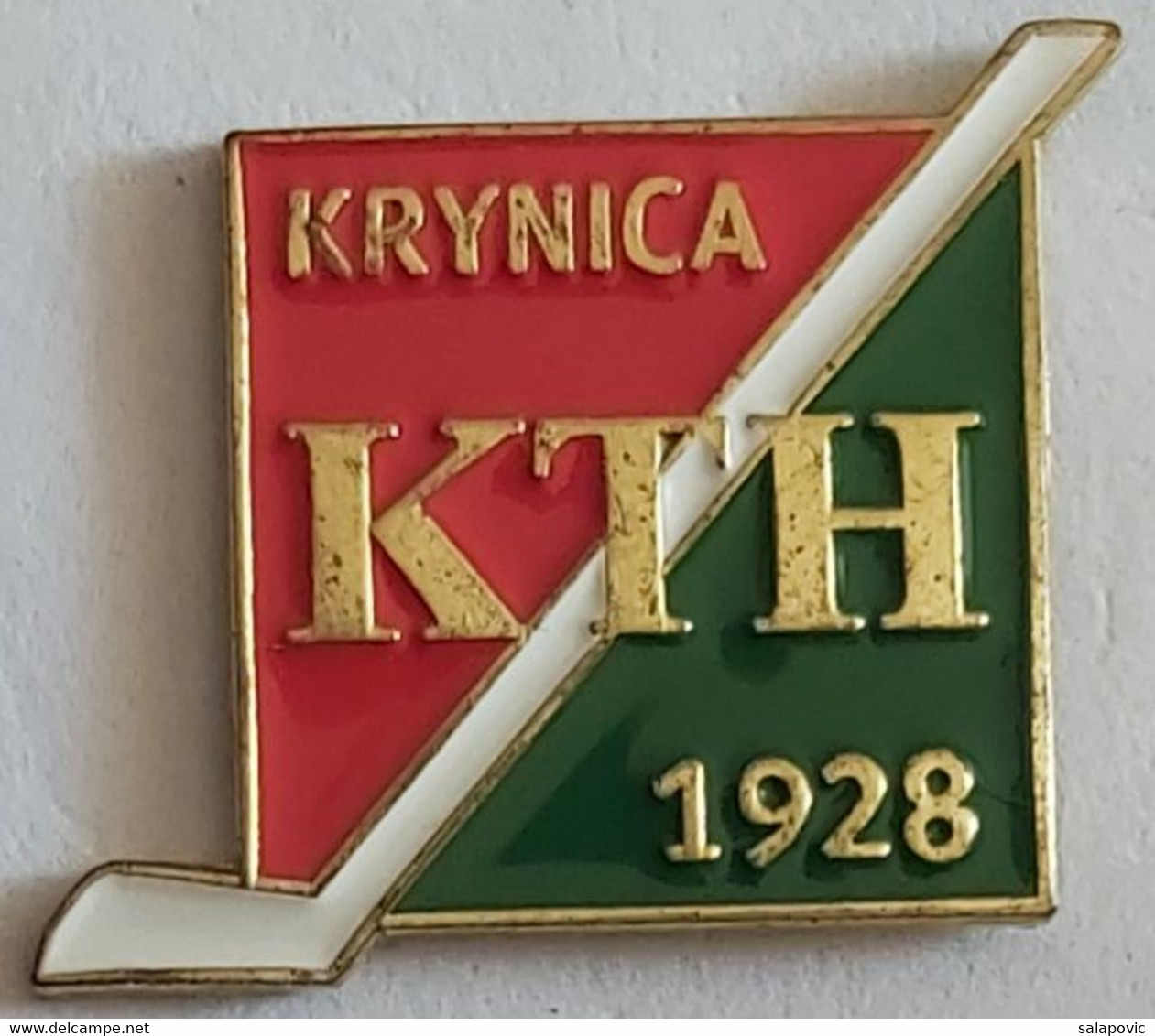 KTH Krynica Ice Hockey Club Poland PINS A10/6 - Sports D'hiver