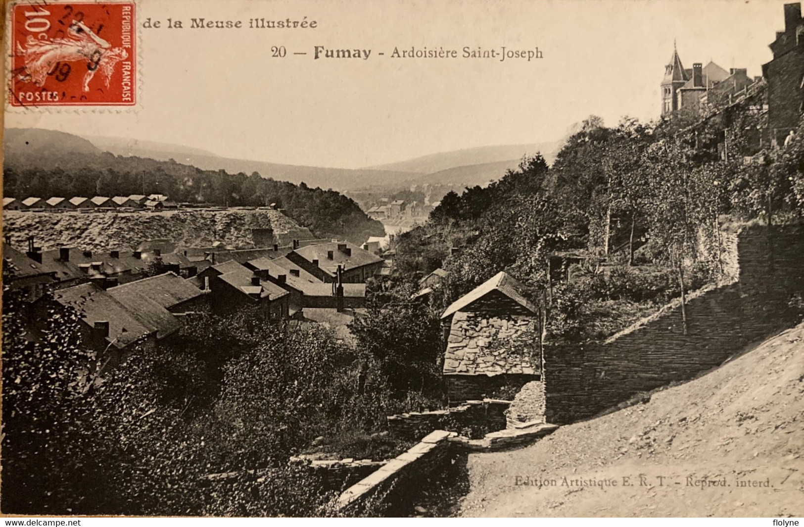 Fumay - Ardoisière Saint Joseph - Usine Briqueterie Pierre Ardoise - Fumay