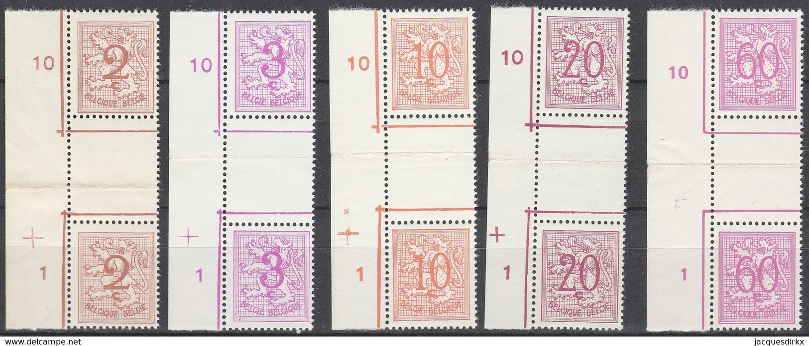 Belgie  .   OBP   .   4 Paren   .  **   .    Postfris    .  /  .  Neuf Avec Gomme Et SANS Charnière - Unused Stamps