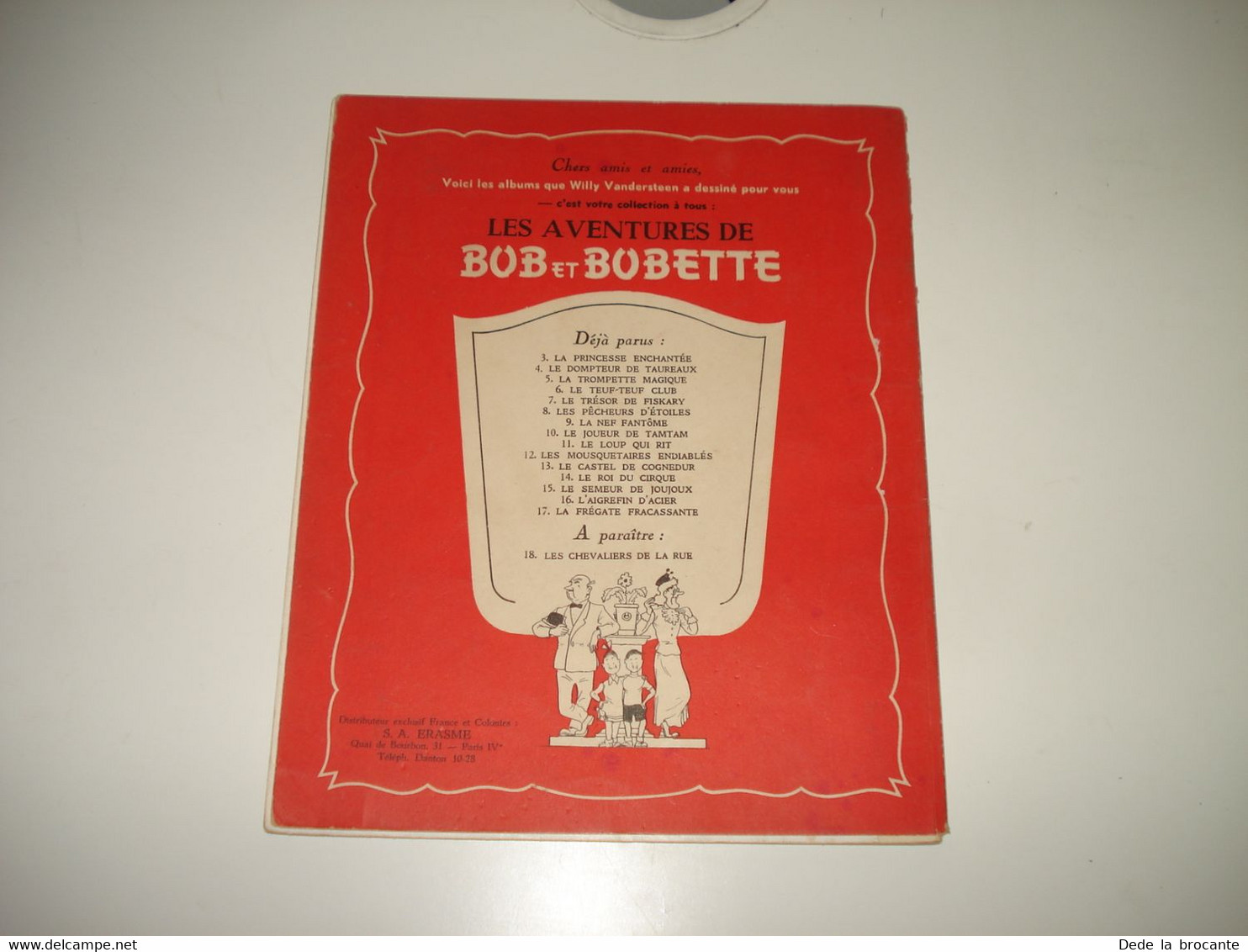 C24 / Bob Et Bobette " Le Dompteur De Taureau " Réédition  De Juillet 1957 - Bob Et Bobette