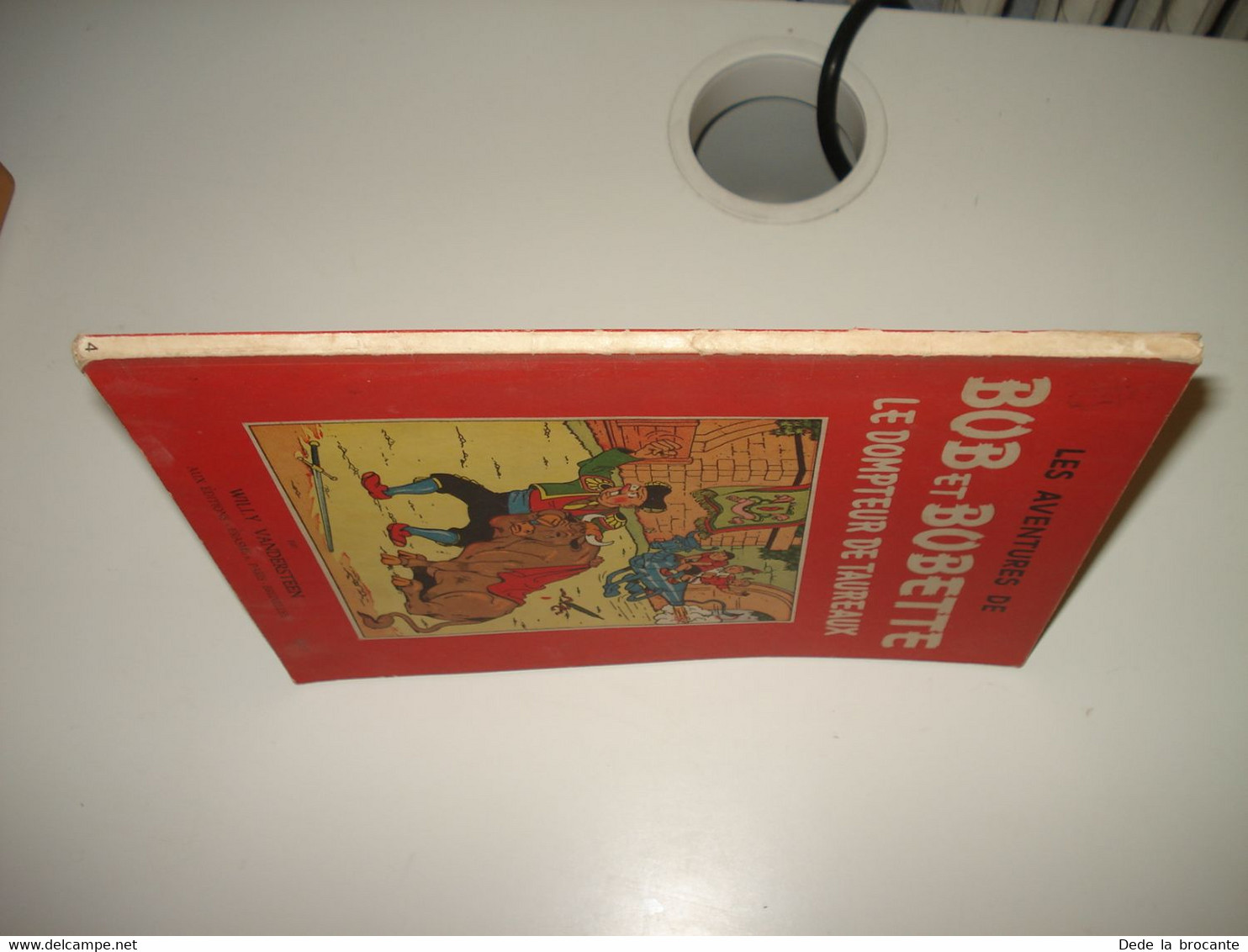 C24 / Bob Et Bobette " Le Dompteur De Taureau " Réédition  De Juillet 1957 - Bob Et Bobette