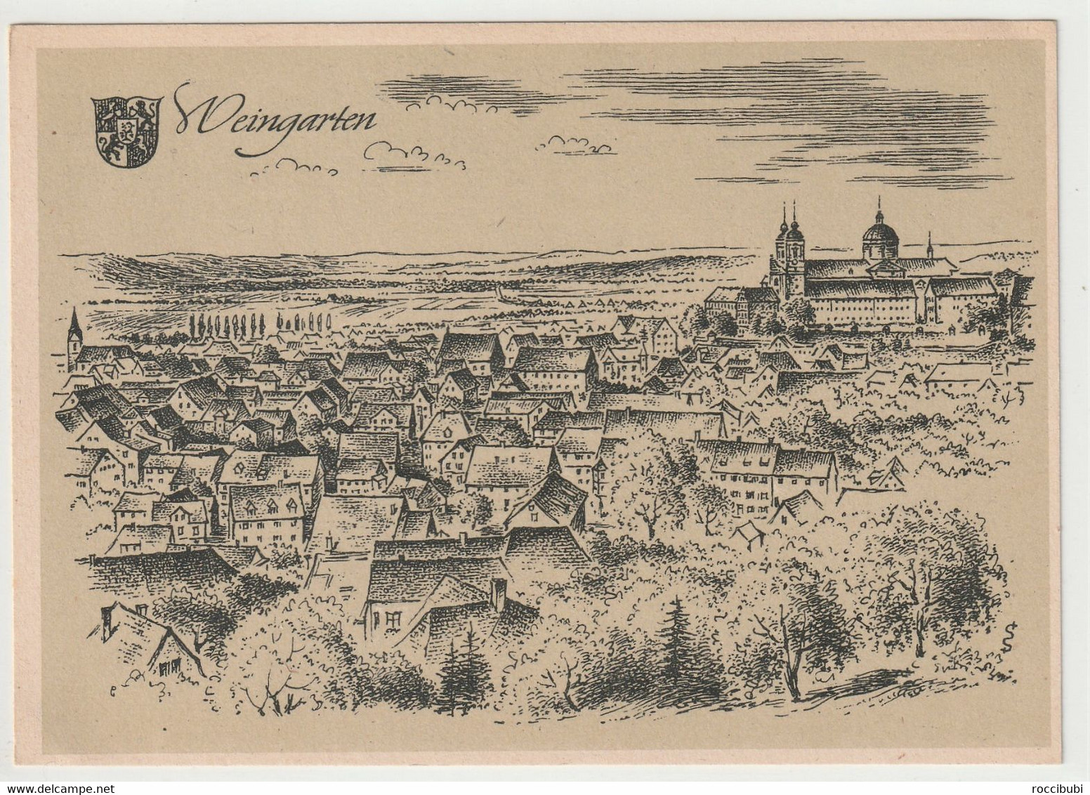 Weingarten Bei Ravensburg, Ludwig Schäfer-Grohe, Württembergische Stadtbilder Aus Alten Und Neuen Tagen - Ravensburg