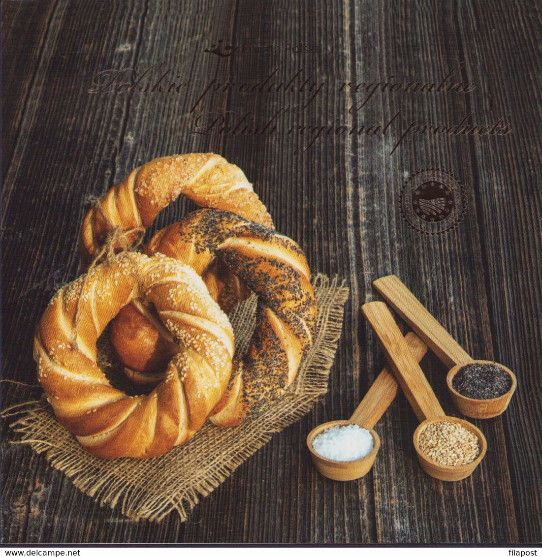 Poland 2022 Booklet / Polish Regional Products, Protected Geographical Indication, Food, Bagel, With Stamp MNH** - Postzegelboekjes