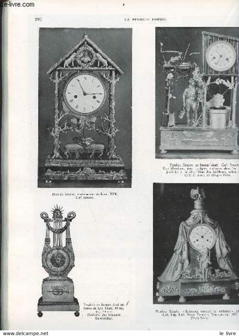 La Pendule Française Des Origines à Nos Jours 2me Partie Du Louis XVI à Nos Jours. - Collectif - 1969 - Bricolage / Technique