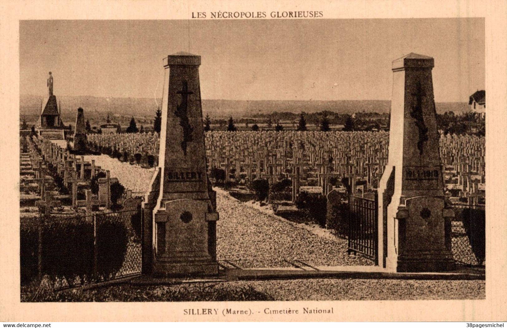 I1910 - SILLERY - D51 - Cimetière National - Sillery