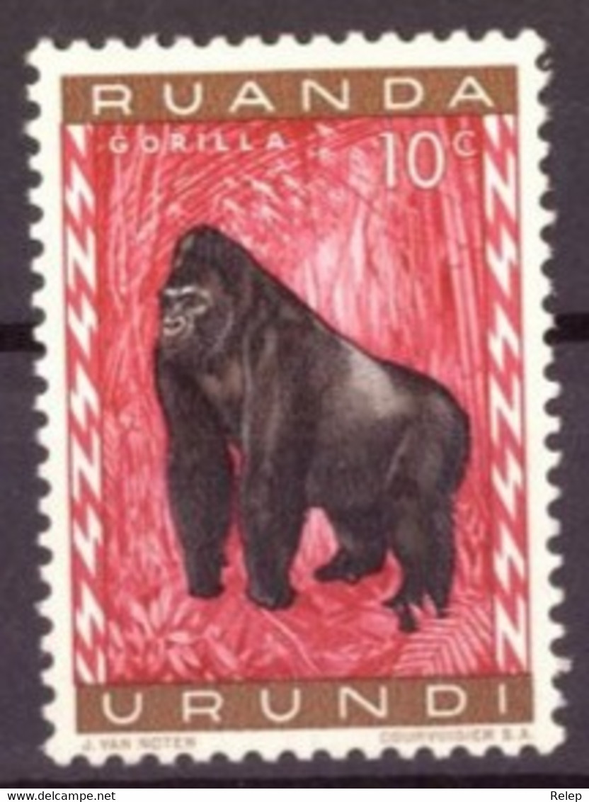 Ruanda - Urundi  1959- Fauna  -MNH- - Unused Stamps