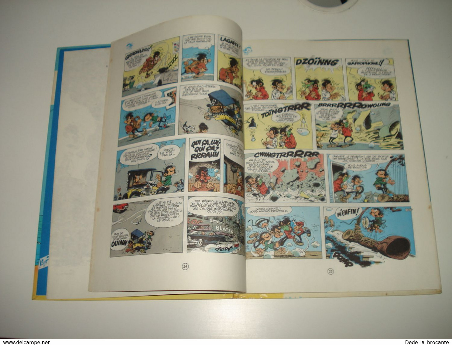 C24 / Gaston N° 8 " Lagaffe nous gâte " Réédition de 1970