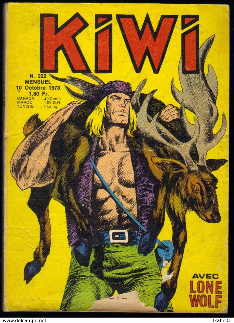 KIWI N° 222" LUG " DE 1973 - Kiwi