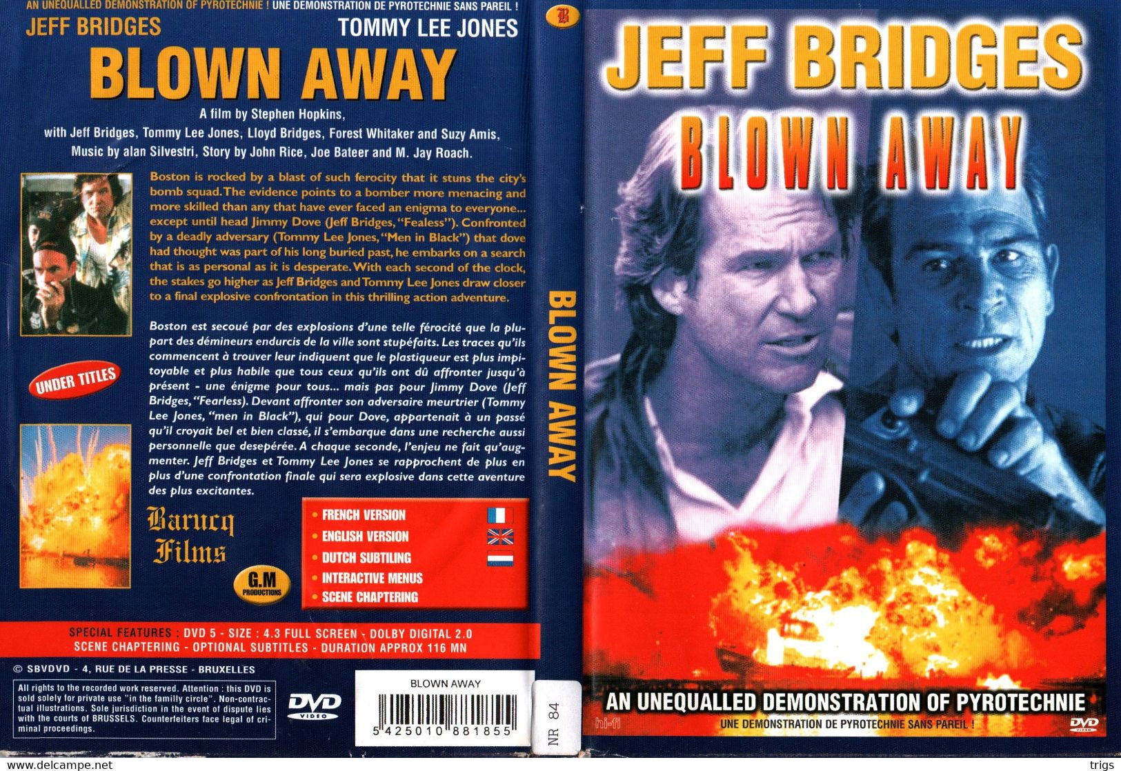 DVD - Blown Away - Action, Aventure