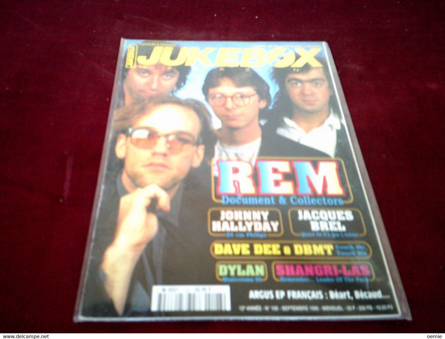 JUKEBOX  °  R.E.M.   N° 108  SEPTEMBRE 1996 - Musique