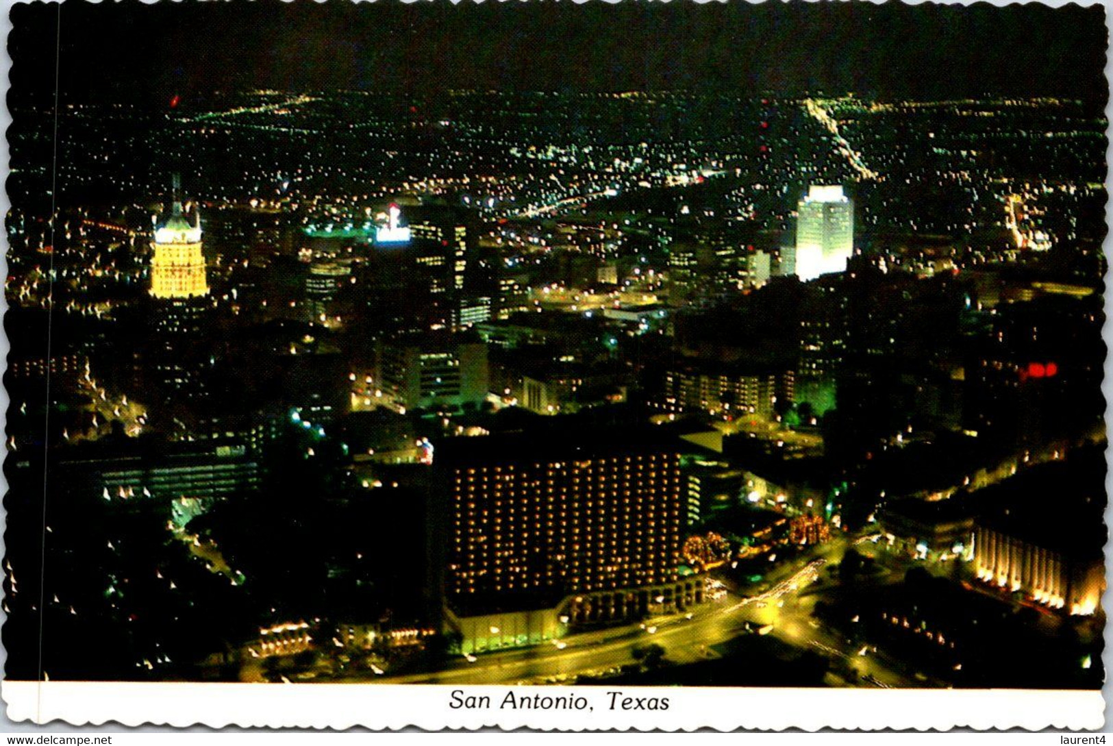 (3 L3) USA - San Antonio (Texas) City At Night - San Antonio