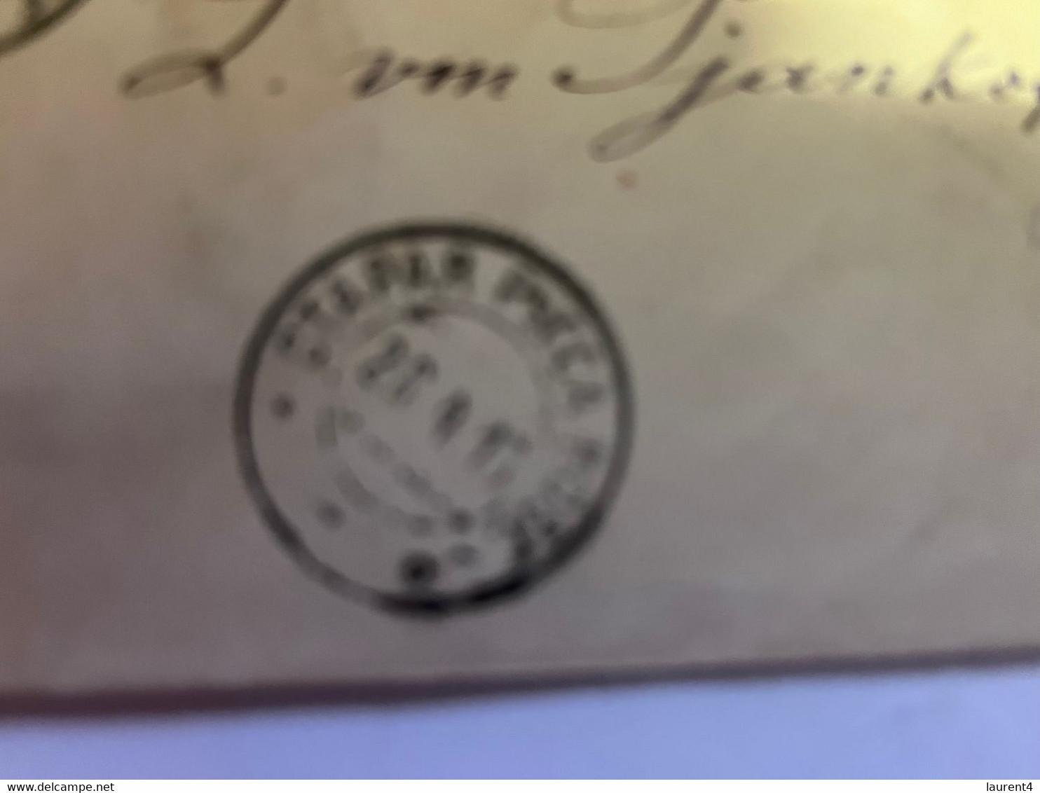 (3 L 4) Russia - Registered Letter Posted To Denmark - With Was Seal At Back - Maybe Posted In 1945 ???? - Covers & Documents