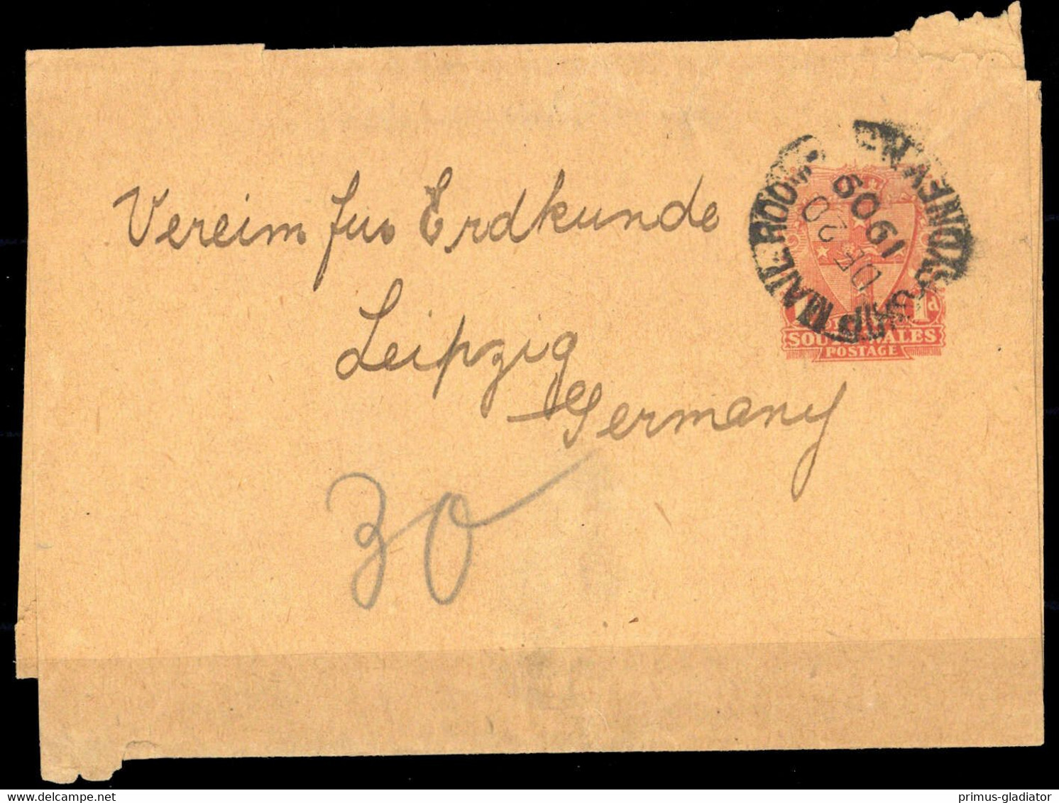 1906, Neusuedwales, S 12, Brief - Ohne Zuordnung