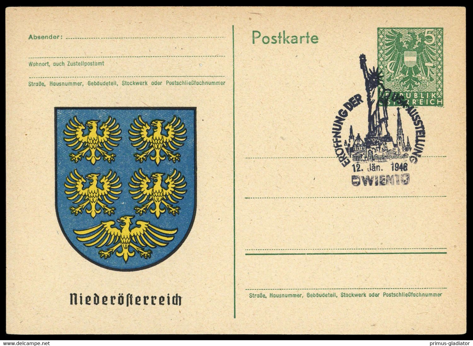 1946, Österreich, PP, Brief - Machine Postmarks