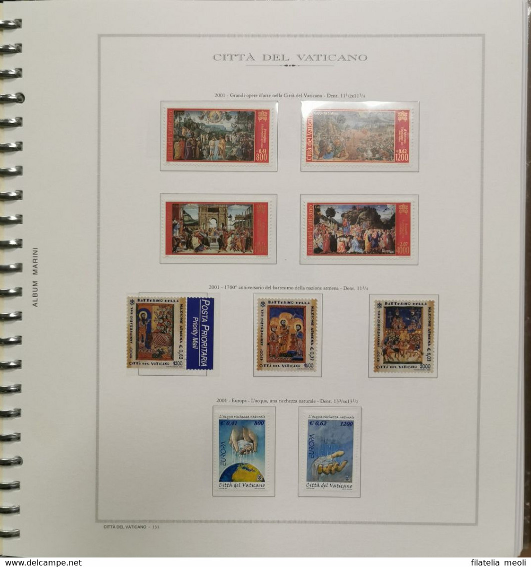 VATICANO 2001-2009 COLLEZIONE COMPLETA - Collections