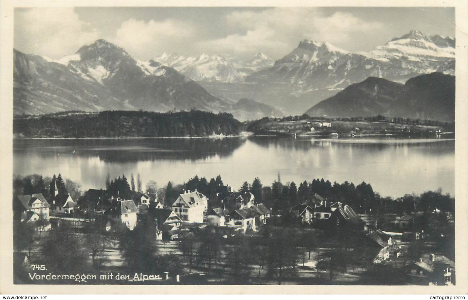 Vordermeggen Mit Alpen - Meggen