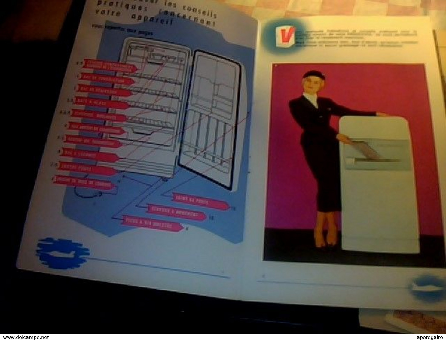 Réfrigérateurs Frigeavia Livret Technique Avec Recettes Plus Certifica De Garantie Année 1962 - Matériel Et Accessoires
