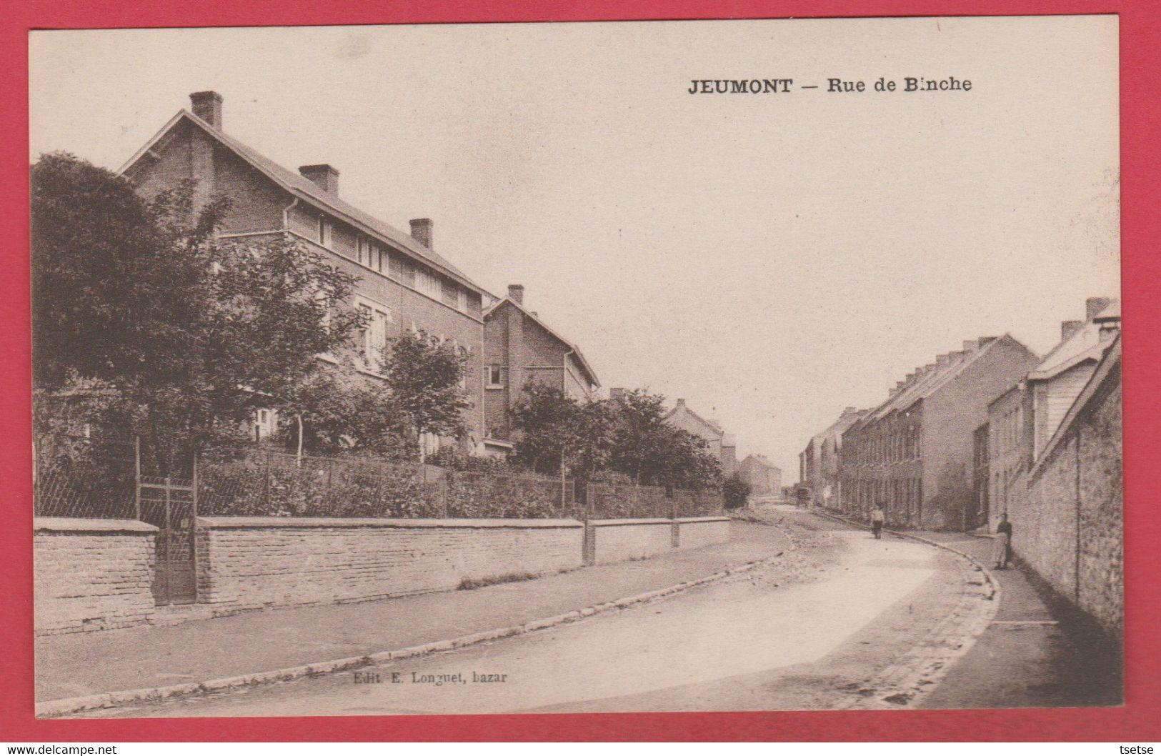 Jeumont - Rue De Binche ( Voir Verso ) - Jeumont