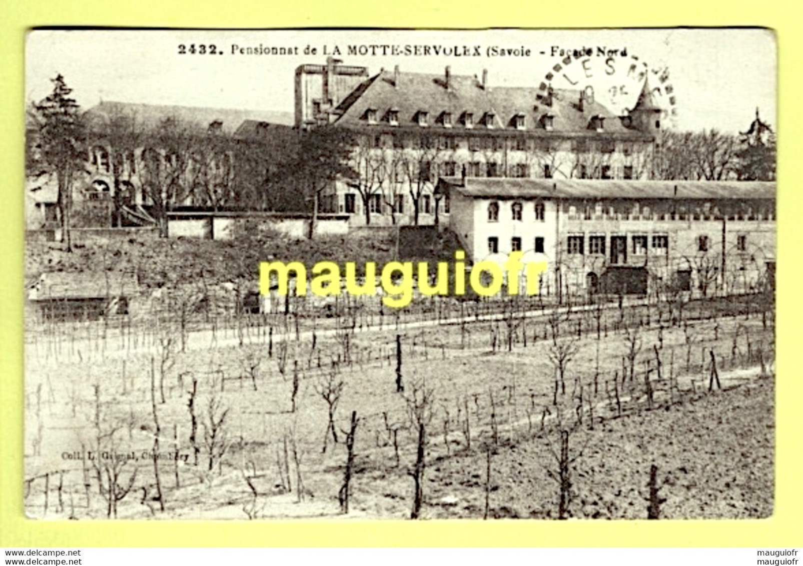 73 SAVOIE / LA MOTTE-SERVOLEX / LE PENSIONNAT / 1933 - La Motte Servolex