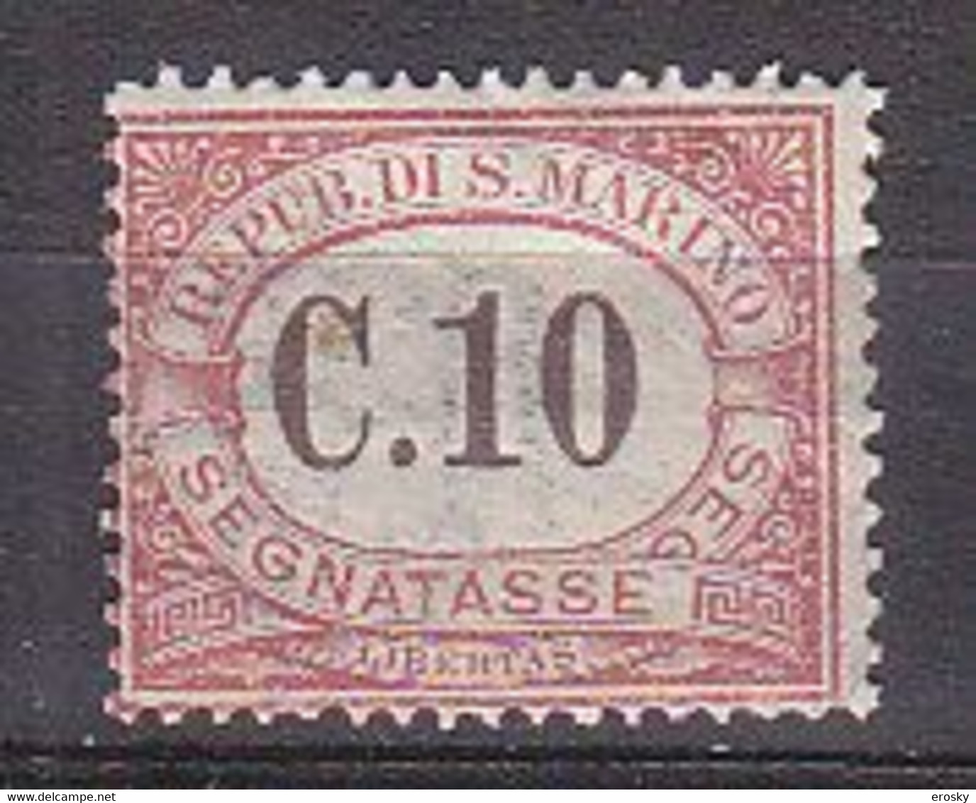 Y9325 - SAN MARINO TASSE Ss N°11 - SAINT-MARIN TAXE Yv N°11 ** - Strafport