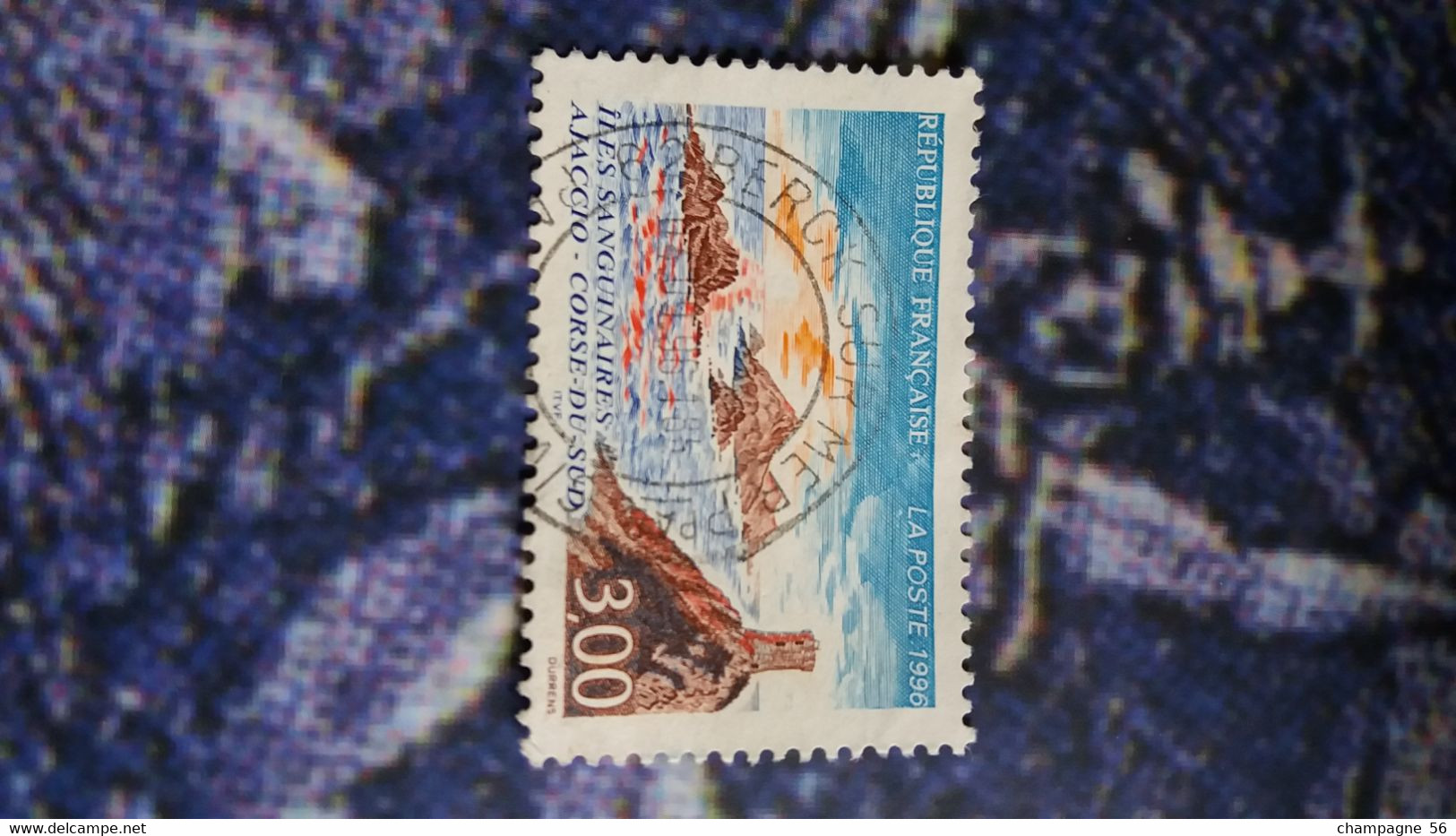 1996 N° 3019 OBLITERE NUANCE COULEUR 04.09.96 SCANNE 3 PAS A VENDRE - Usati