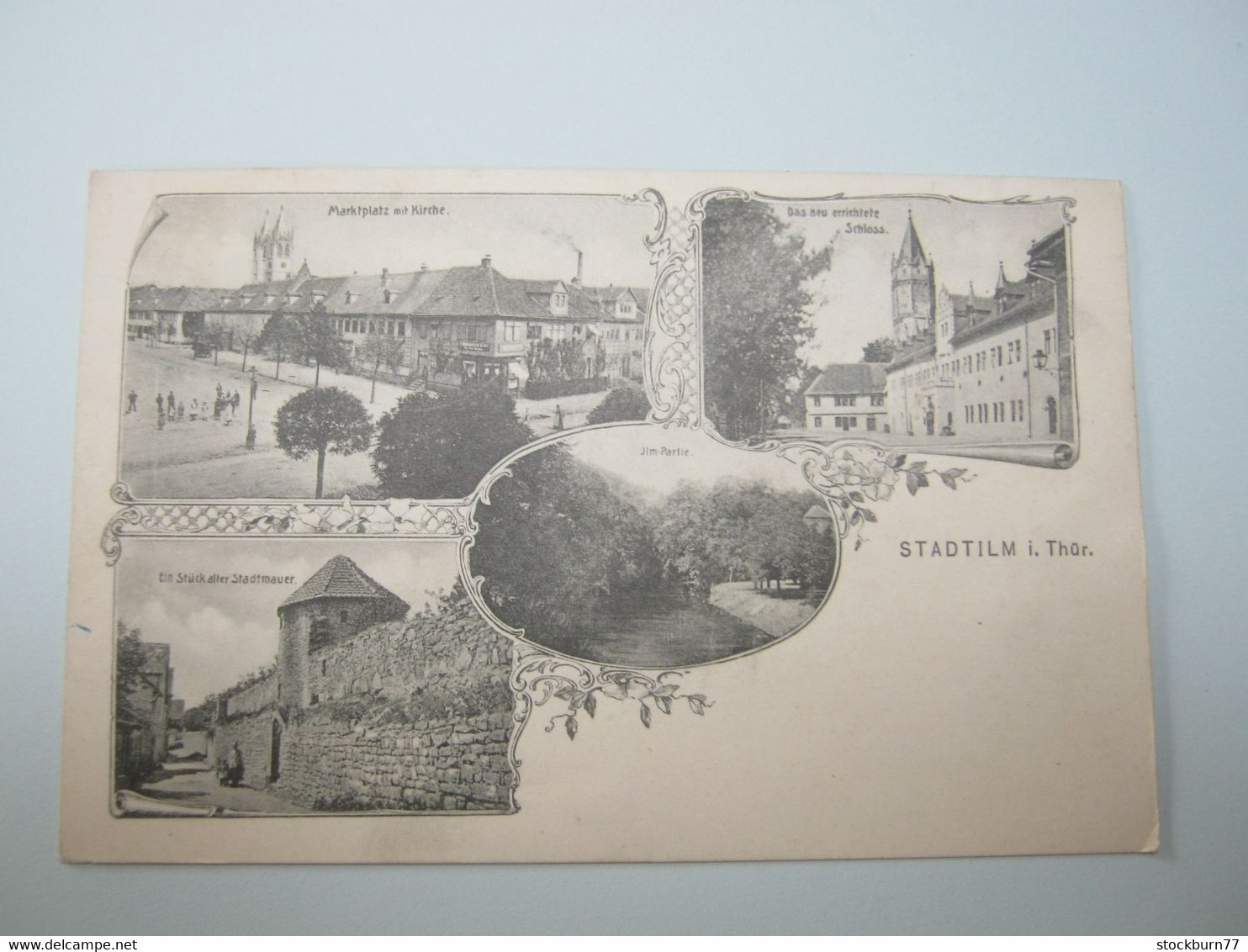 STADTILM,  Schöne Karte  Um 1910 - Stadtilm