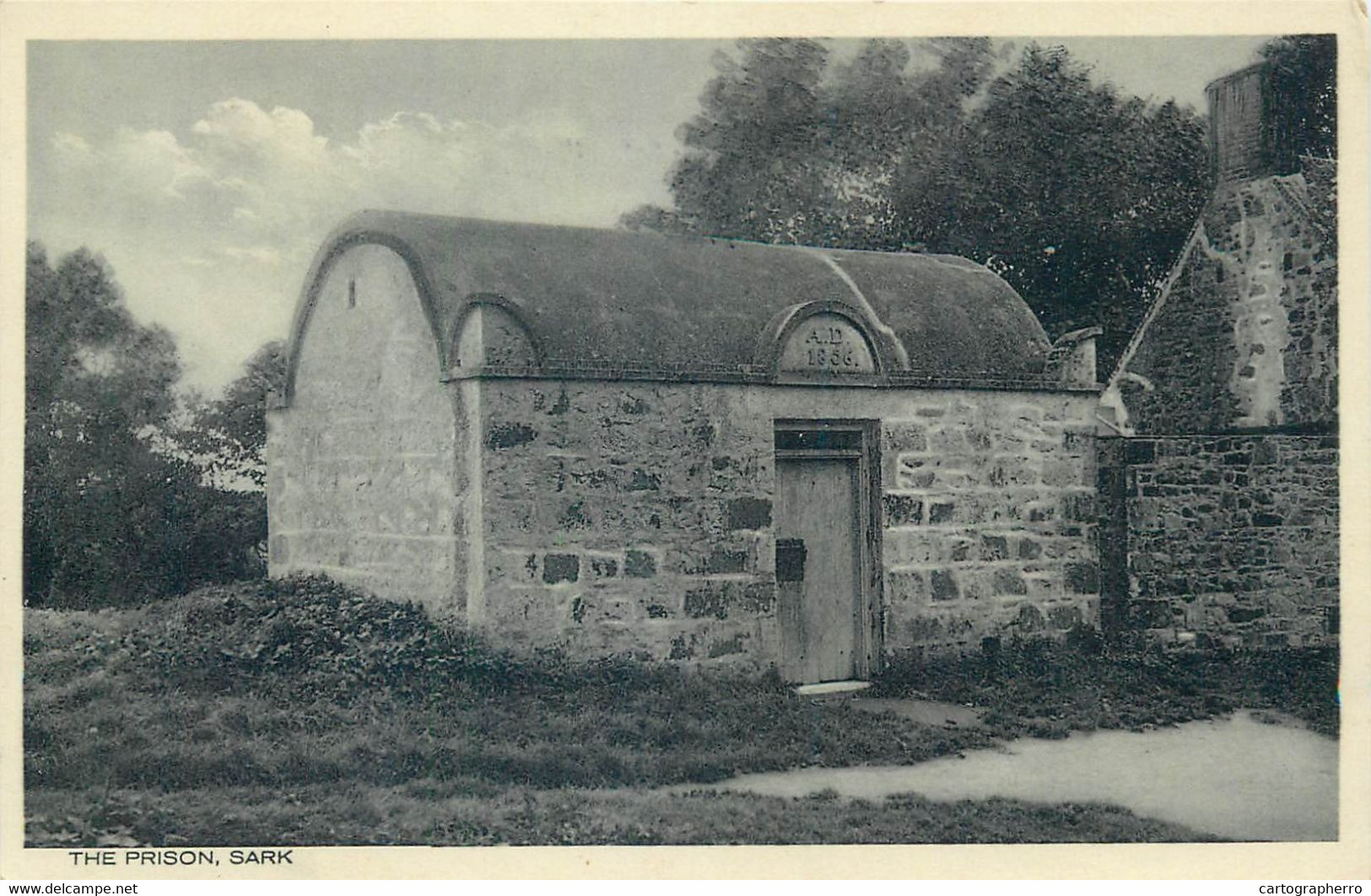 UK Postcard Sark Island The Prison - Sark