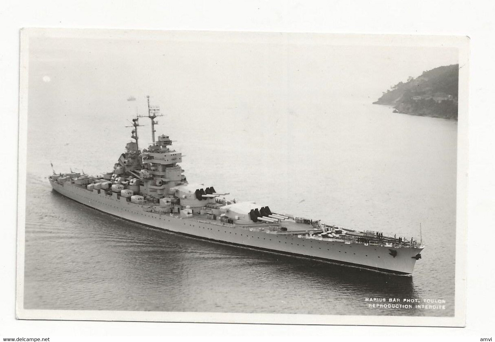 22-10-3166 Cuirassier Le Richelieu - Peu Courante - Warships