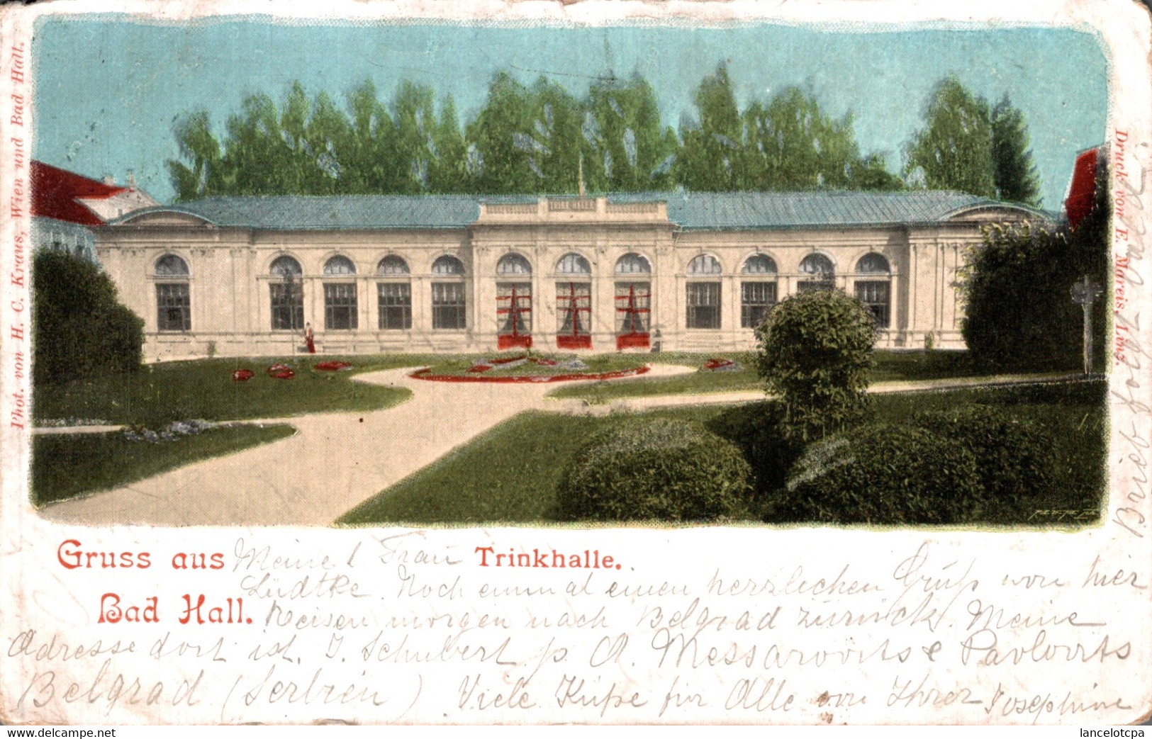 GRUSS AUS BAD HALL / TRINKHALLE - Bad Hall