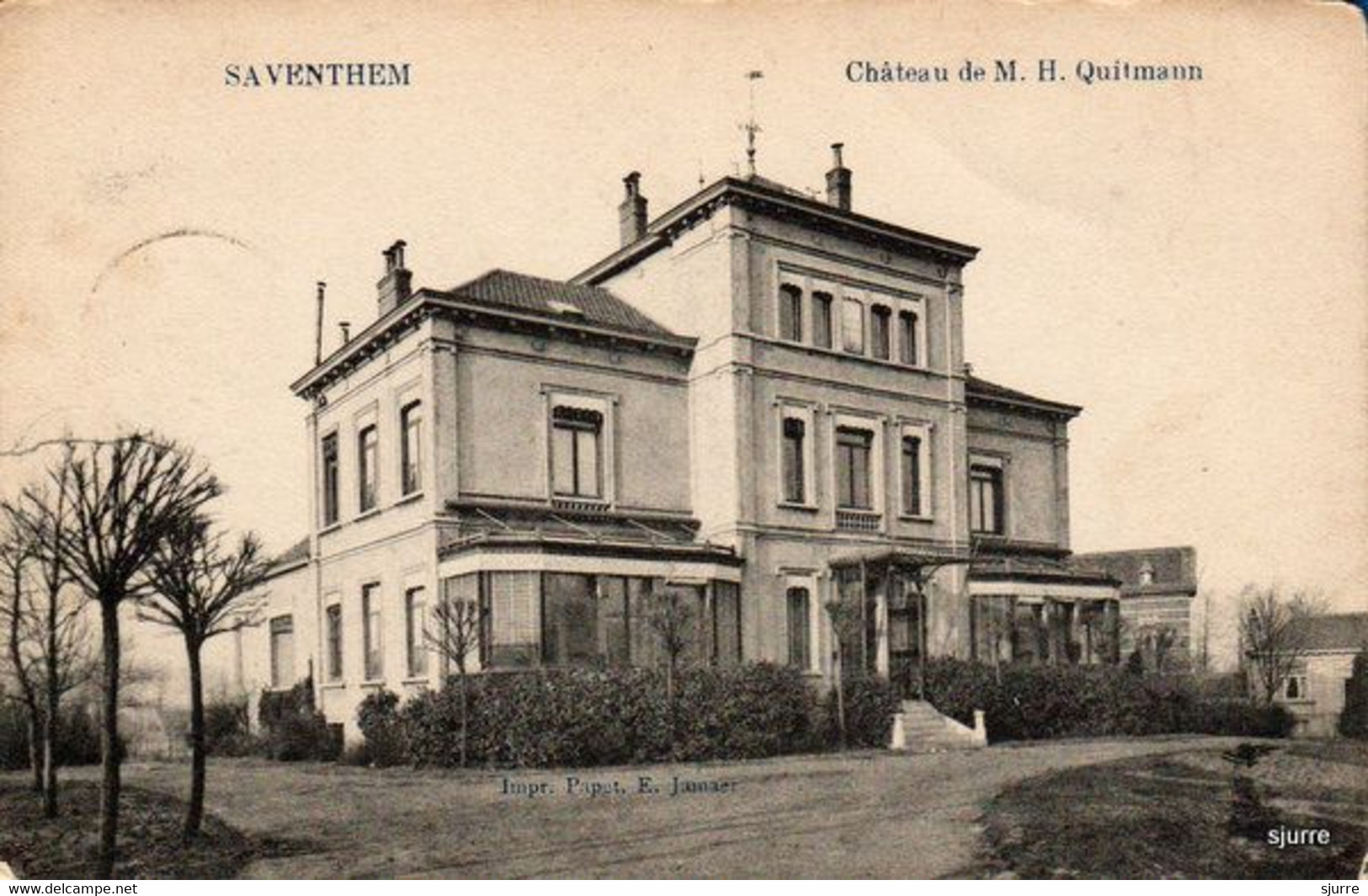 Zaventem - Kasteel - Saventhem - Château De M. H. Quitmann - Zaventem