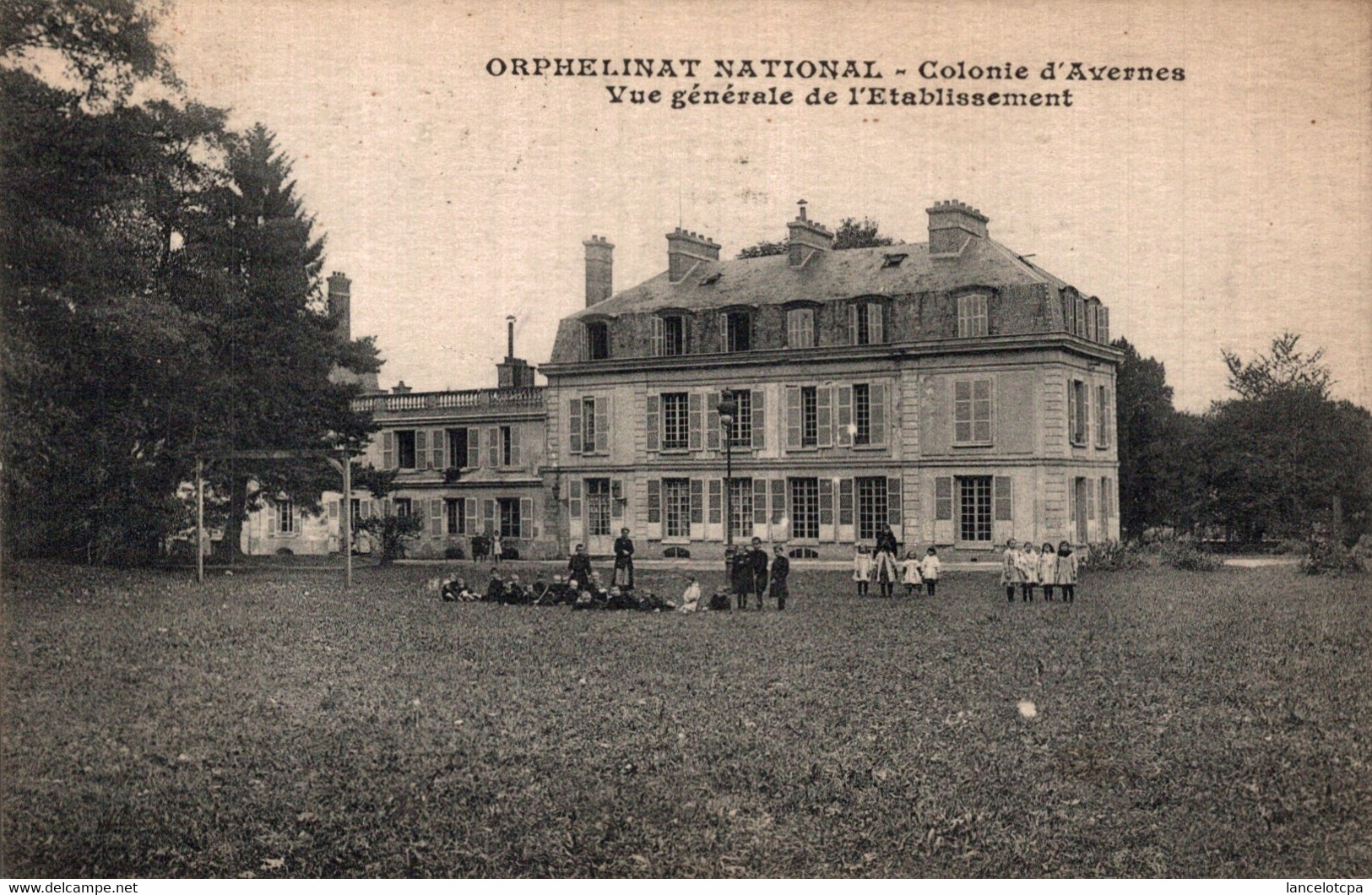 95 - COLONIE D' AVERNES - ORPHELINAT NATIONAL - Avernes