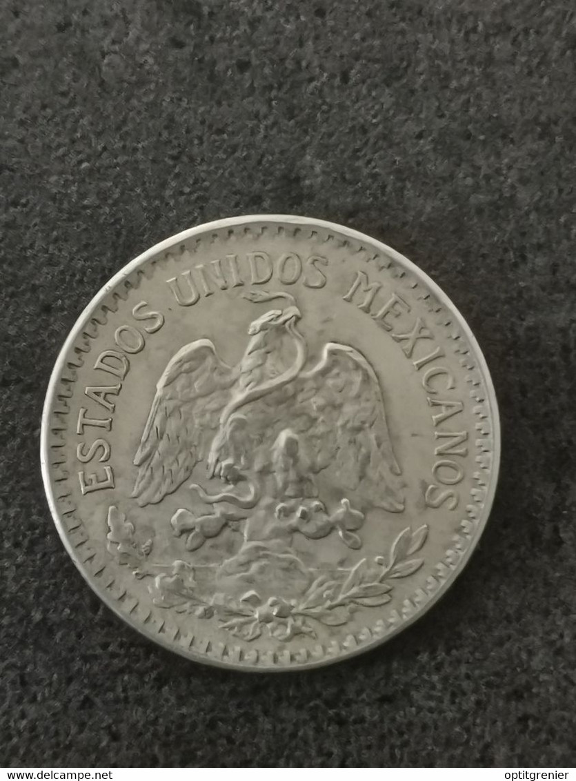 50 CENTAVOS 1919 M MEXIQUE ARGENT / MEXICO SILVER - Mexique