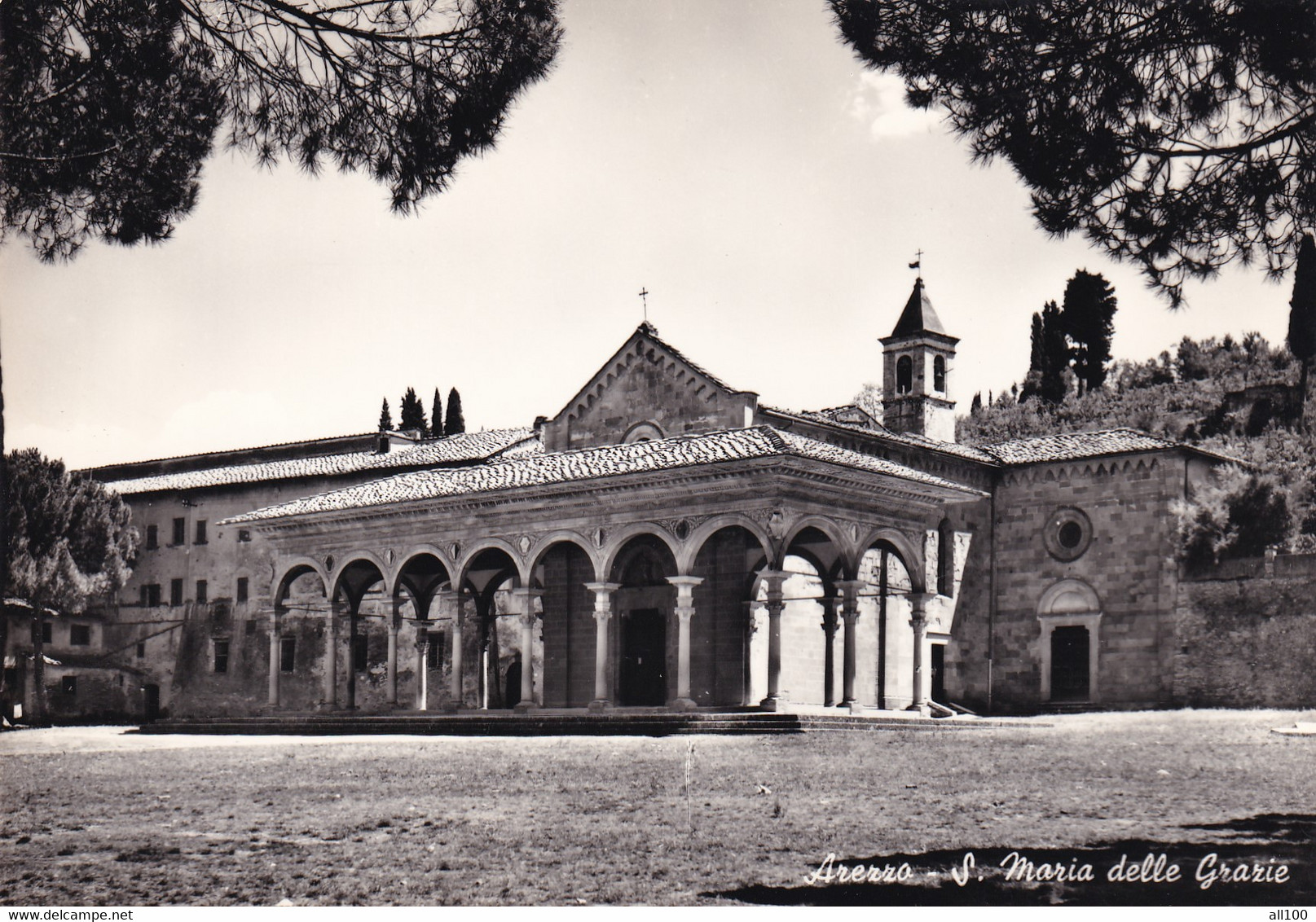 A19842 - AREZZO S MARIA DELLE GRAZIE ITALY POST CARD UNUSED BROMOSTAMPA MILANO - Arezzo