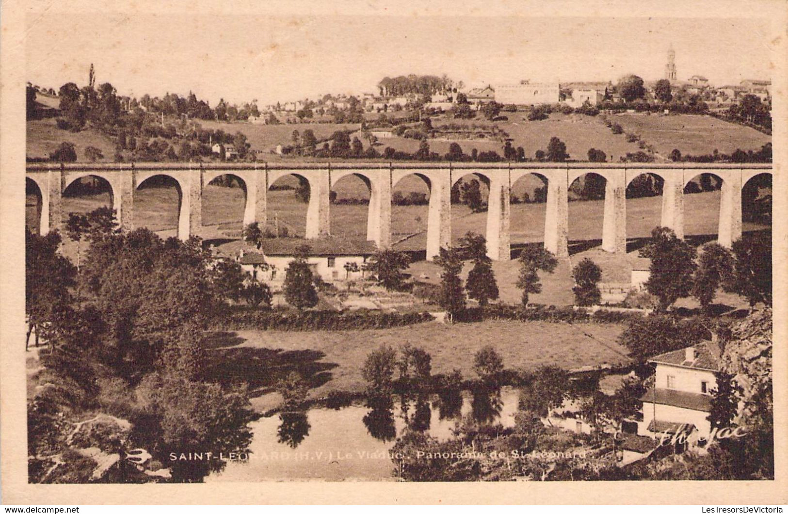 CPA - 87 - St LEONARD - Le VIADUC DE ST LEONARD - Les éditions Modernes Théojac - Saint Leonard De Noblat