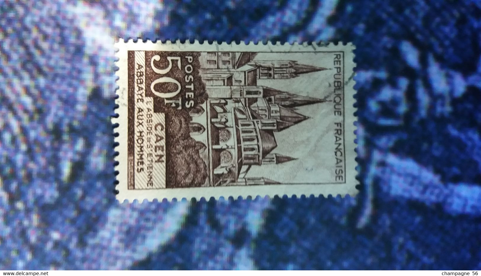 1951  N° 917  OBLITERE ¨C.BRUN CLAIRE SCANNE 3 PAS A VENDRE - Used Stamps