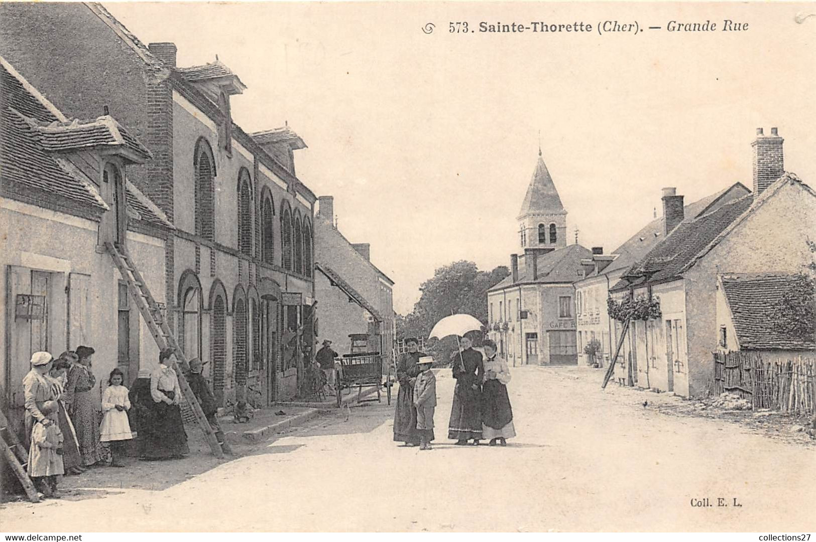 18-SAINTE-THORETTE- GRANDE RUE - Autres & Non Classés