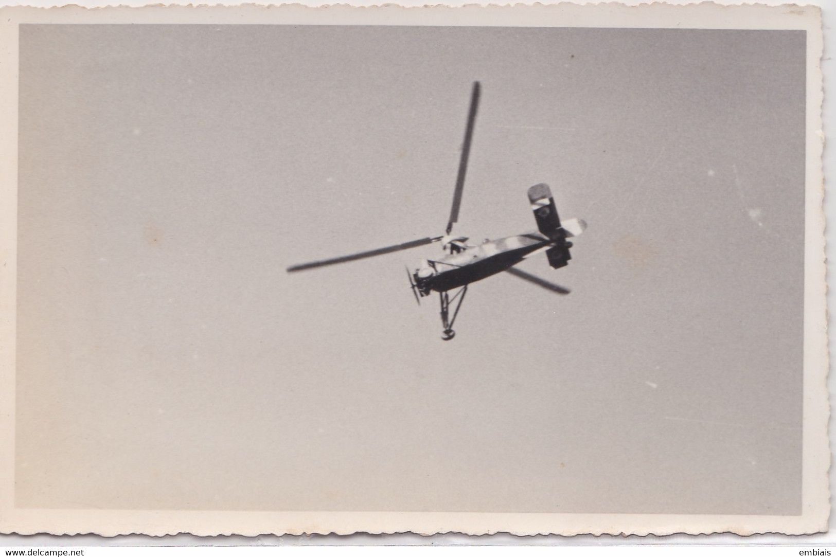 AUTOGYRE LéO C- 30 - Appareil En Plein Vol - Entre Deux-guerres - Carte Photo - Helicopters