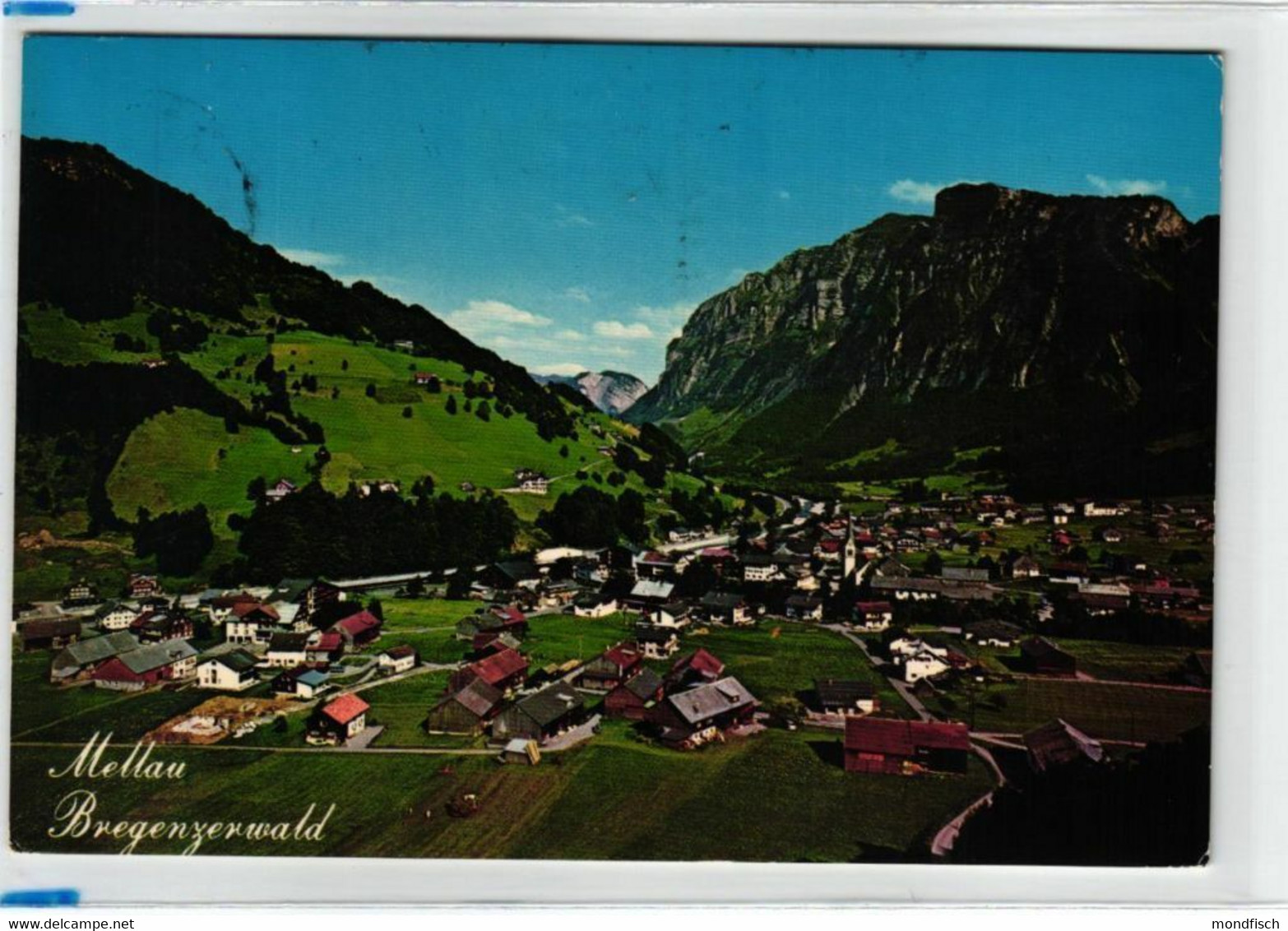 Mellau - Bregenzerwald - Luftbild 198? - Bregenzerwaldorte
