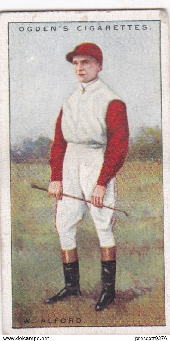 Jockeys 1930 - 2  - Ogdens  Cigarette Card - Original - Sport - Horses - Ogden's