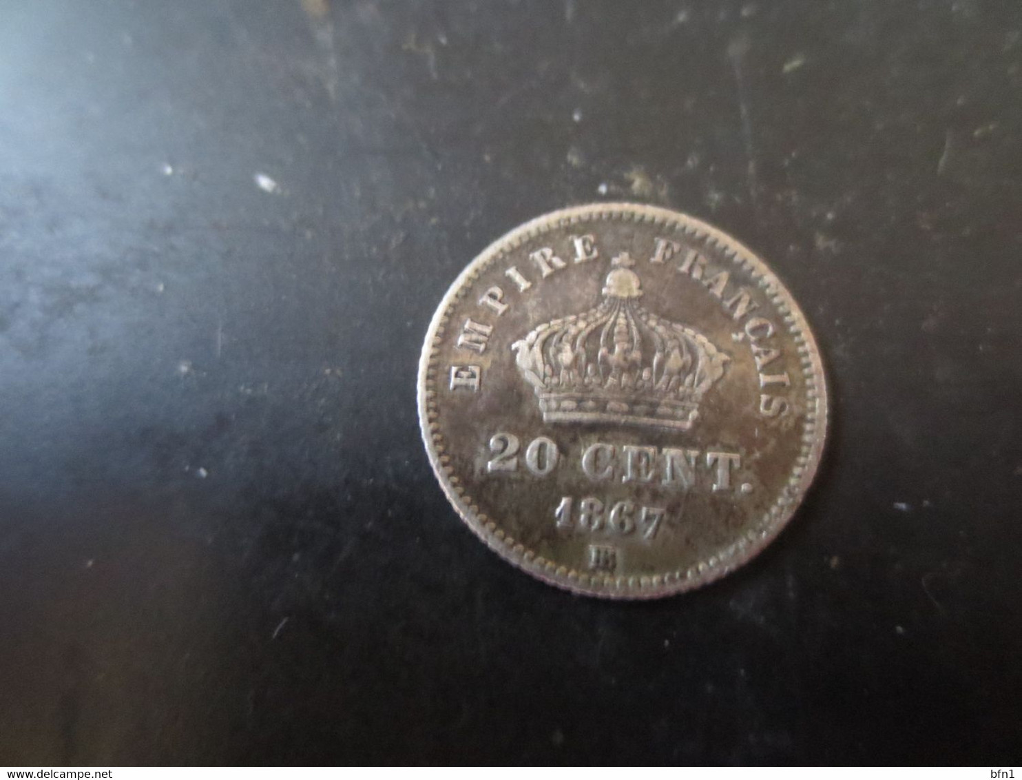 20 CENT -1867 BB- METAL ARGENT - SUP - 20 Centimes